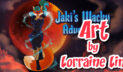 Jaki's Wacky Adventure character art & game capsule provide by Lorraine Lin